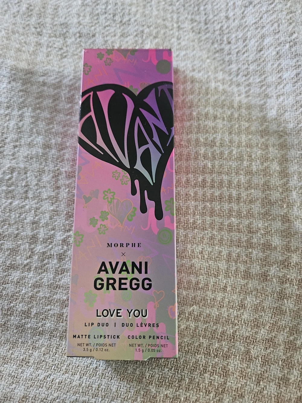Morphe Avani Gregg Lip Duo Red Lipstick & Lip Liner Set, Never Used!!!!
